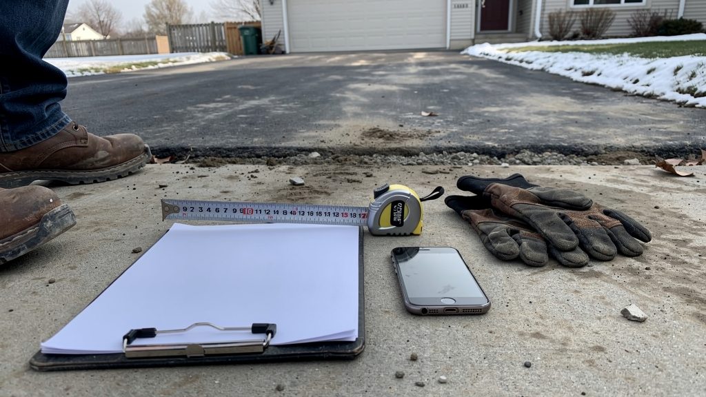 Concrete project details ready for a quote conversation